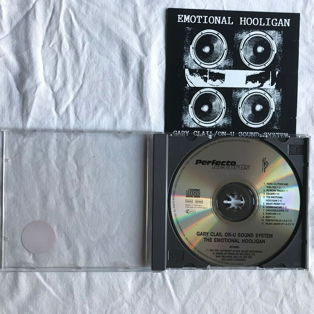 CD Gary Clail, On-U Sound System - The Emotional Hooligan CD et vinyles