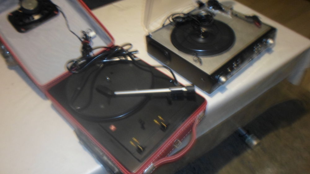 BONJOURS JE PLATINE DISQUE LECTEUR CASSETTE AUDIO DVD et blu-ray