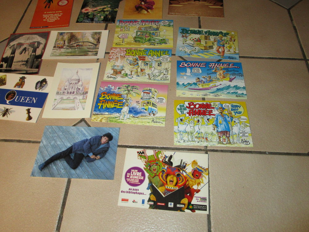 carte postale paris-humour carte publicitaire 