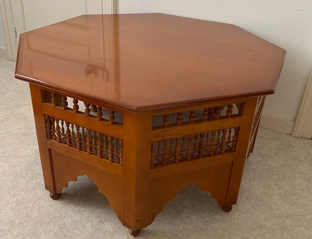 Table octogonale Meubles