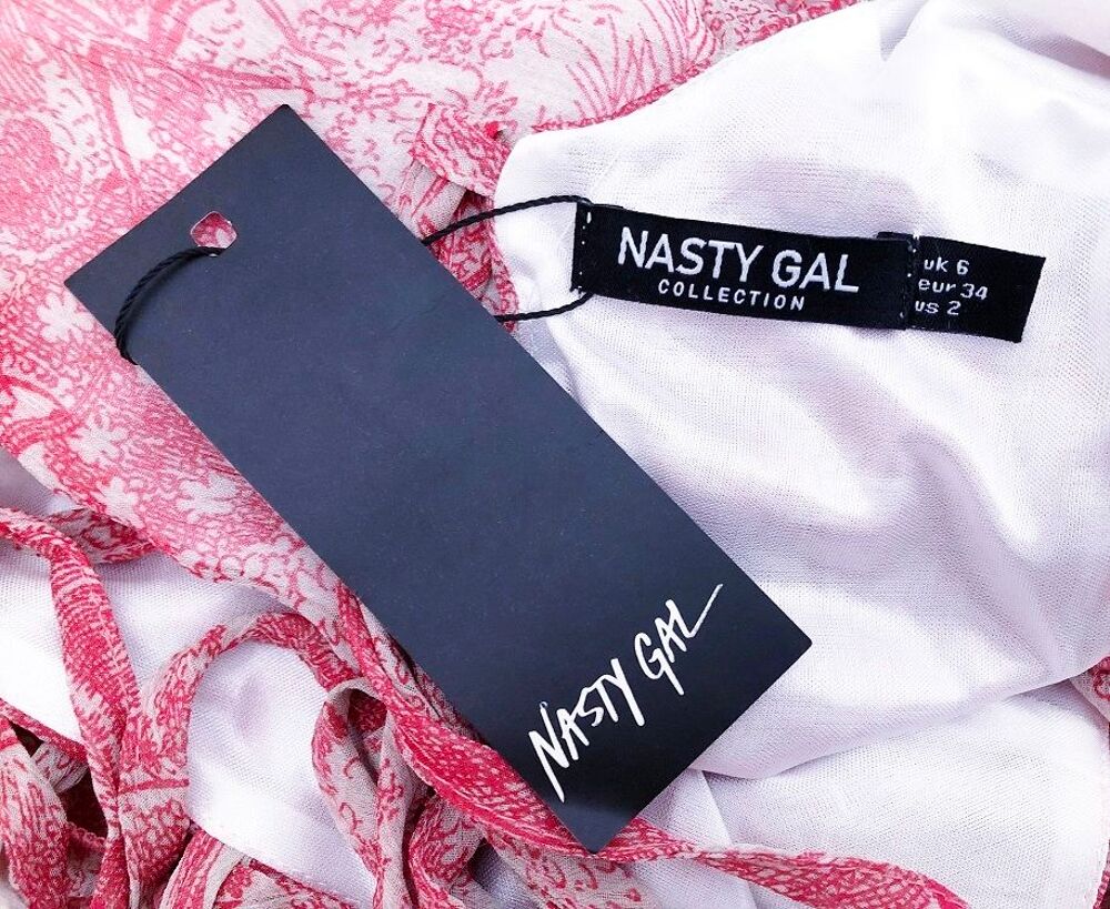 NASTY GAL COLLECTION - ROBE BOH&Egrave;ME CHIC VOLANTS &amp; LA&Ccedil;AGES S Vtements
