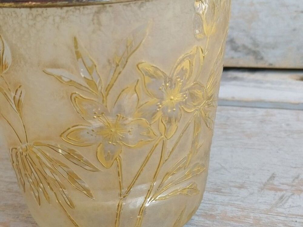 Seau &agrave; Gla&ccedil;on Art Nouveau Victor Saglier / Daum - Legras 