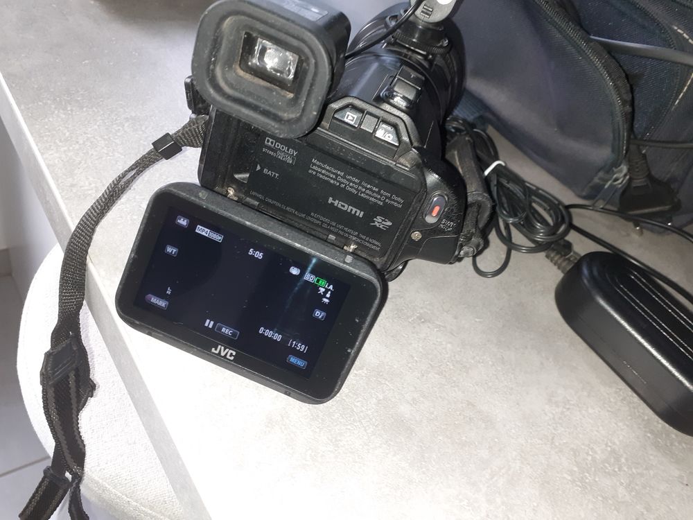 Camescope JVC GC PX100BE Photos/Video/TV