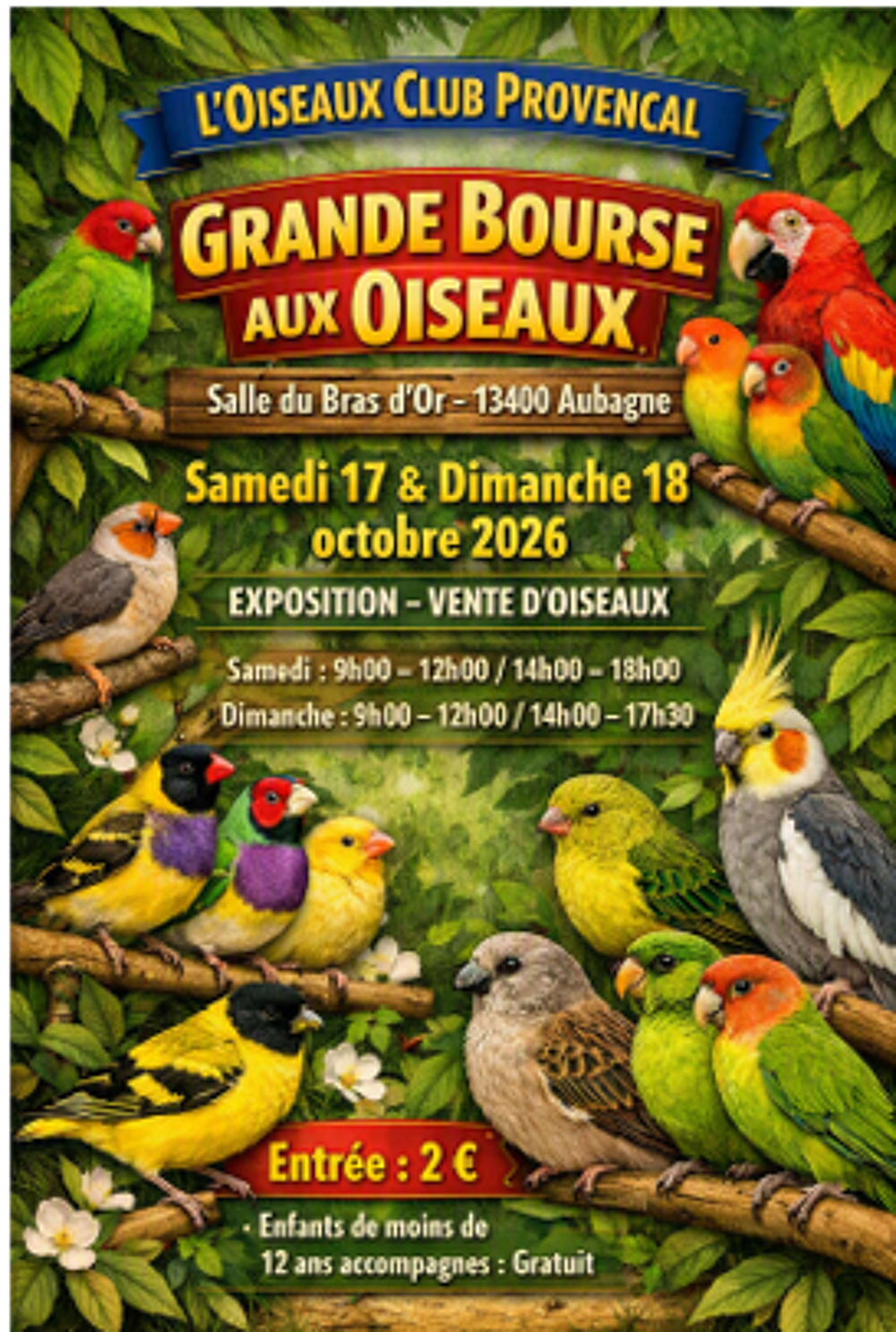   bourse aux oiseaux 