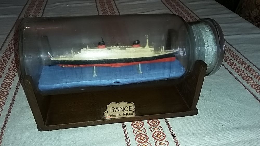Miniature le France dans bocal Décoration