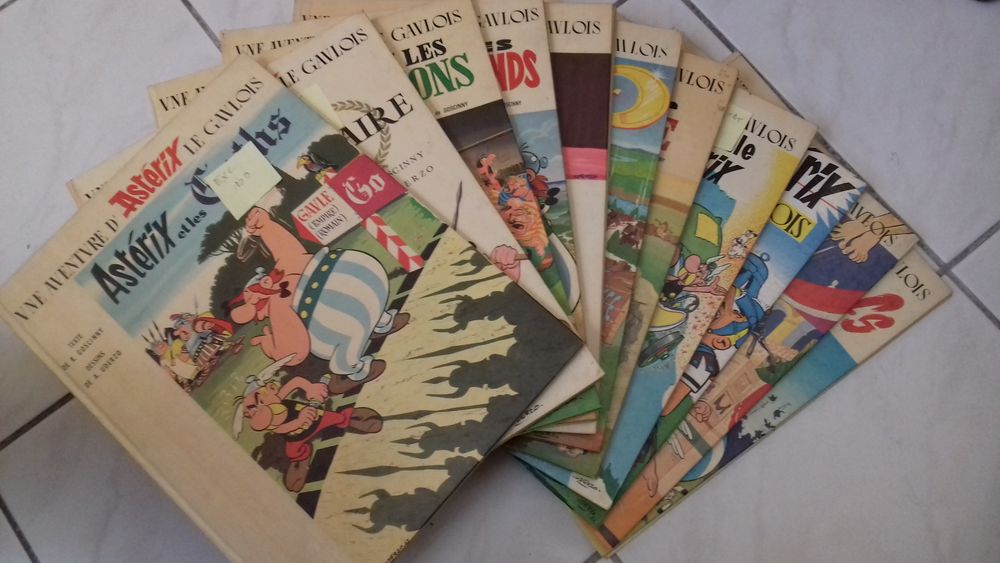 collection BD Ast&eacute;rix 