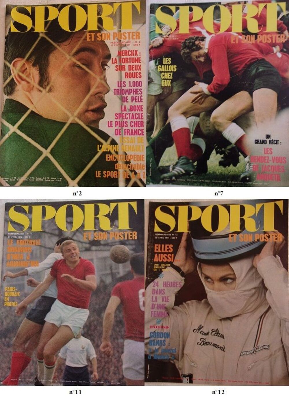 Sport et son poster ann&eacute;e 1971 