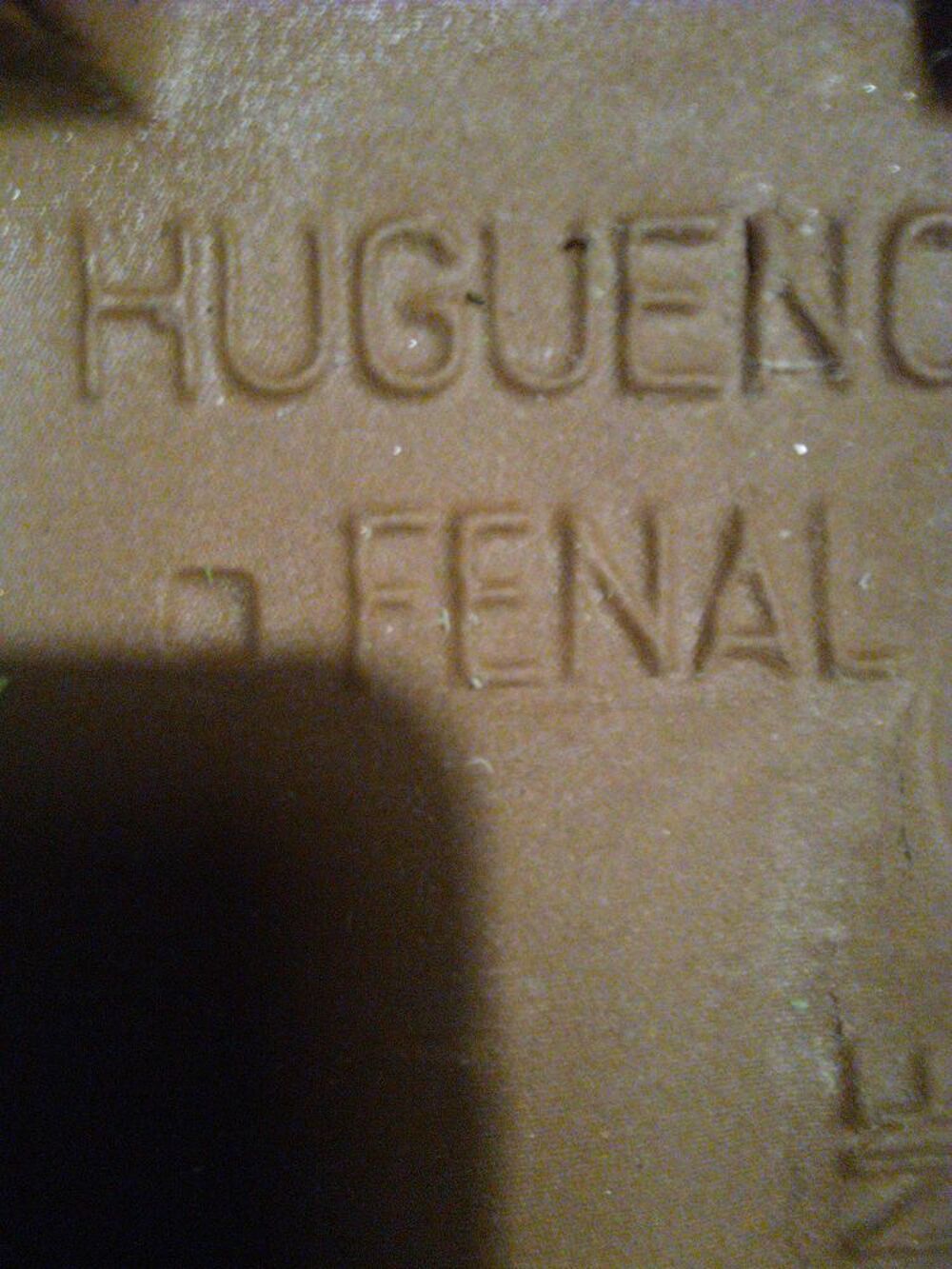 tuile Huguenot fenal brune Bricolage