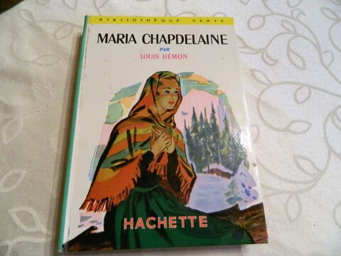 
Maria Chapdelaine Louis Hemon bibliothèque verte 2 Villiers (86)