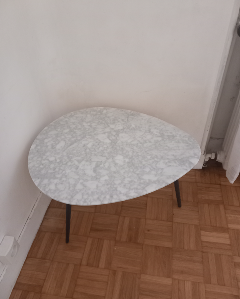 Neuve :Table salon marbre et fer forg� 129 Champs-sur-Marne (77)