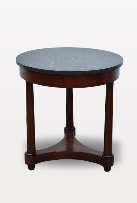 Gu�ridon style Empire tripode en Acajou XIX�me 850 Paris 19 (75)