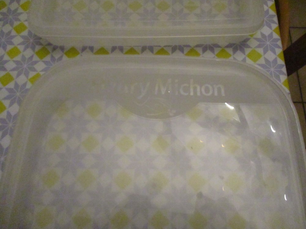 Lot de 2 bo&icirc;tes de conservation ou de cong&eacute;lation - Cuisine