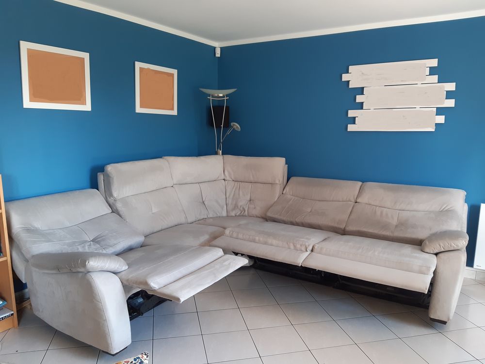 Canap&eacute; angle avec 3 places Relax Meubles