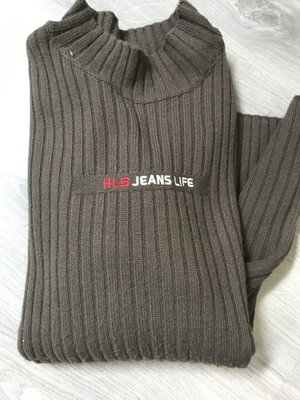 pull marron Harry Landers Sport Taille S Vêtements
