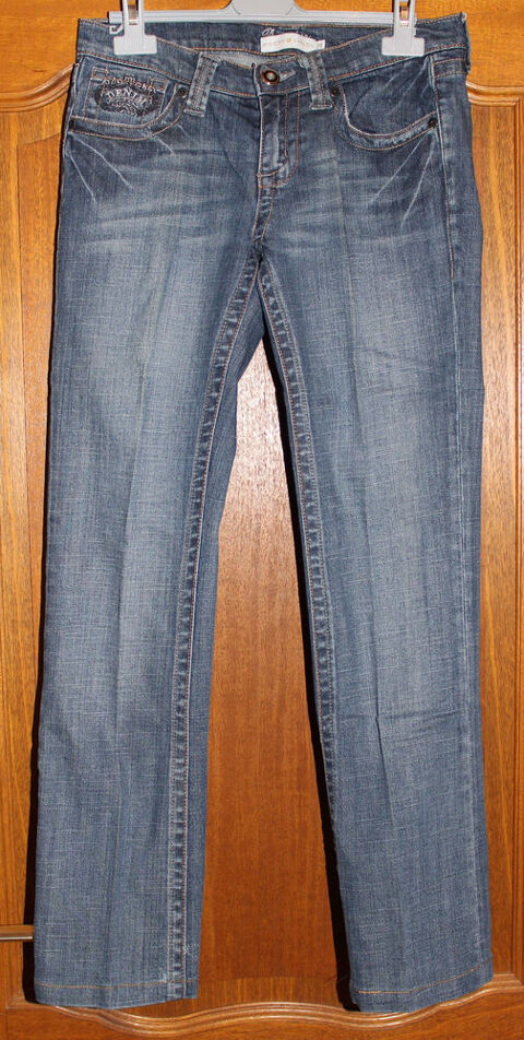 pantalon jean bleu clair 6 Cramont (80)
