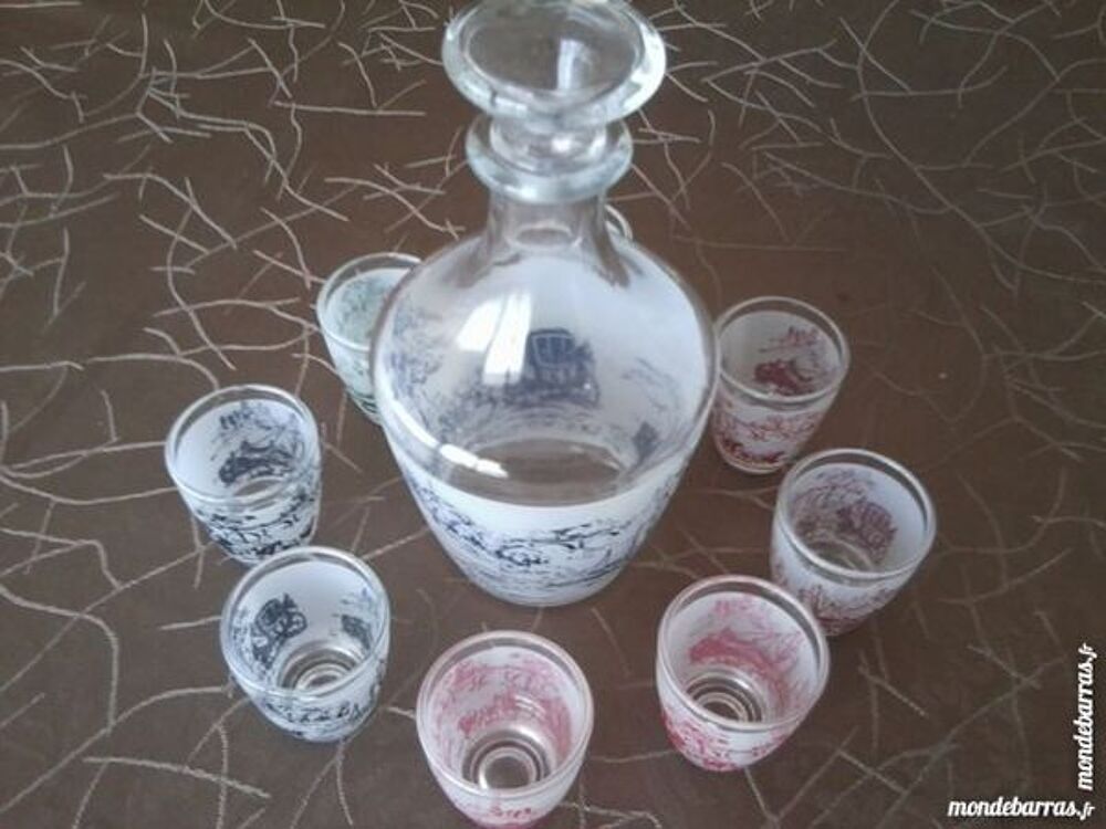 Service &agrave; liqueur Décoration