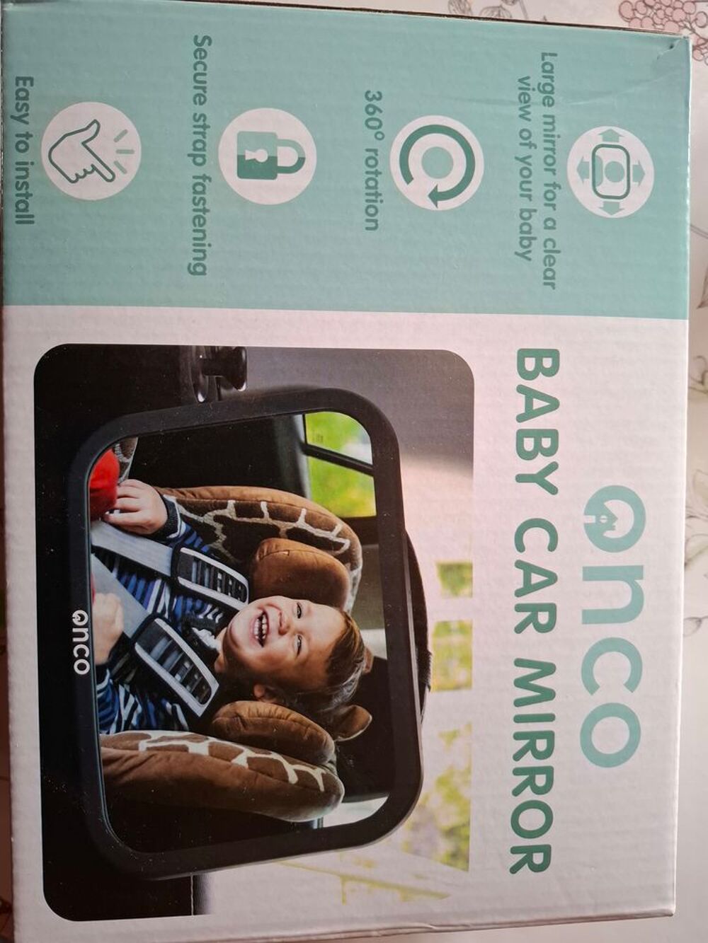 Retroviseur voiture b&eacute;b&eacute; Pu�riculture