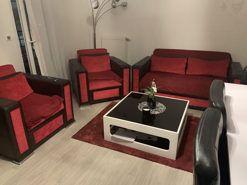 canaper convertible table basse et tapis Meubles