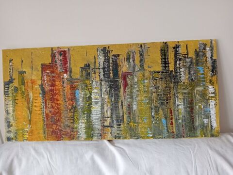 nu  acrylique 
et vue sur NEW YORK en ville 0644992479 180 Romans-sur-Isre (26)
