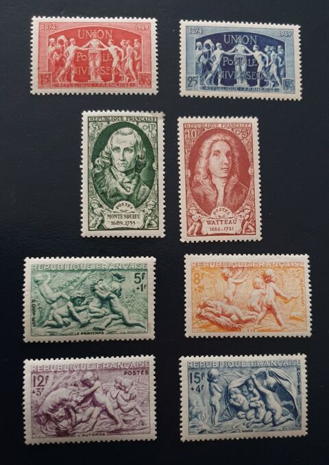 Entre 851 et 862  timbres avec charnire 1 Jou-ls-Tours (37)