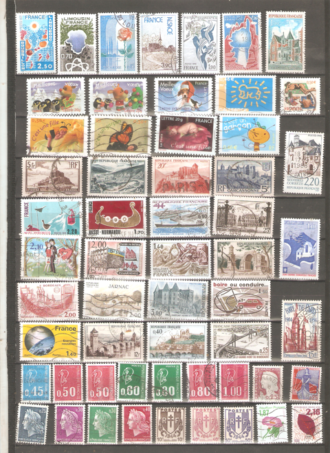 LOT DE 57 TIMBRES FRANCE 1 Neuilly-sur-Marne (93)