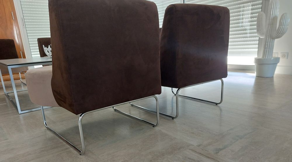 Fauteuils chauffeuses Fred Rieffel Meubles