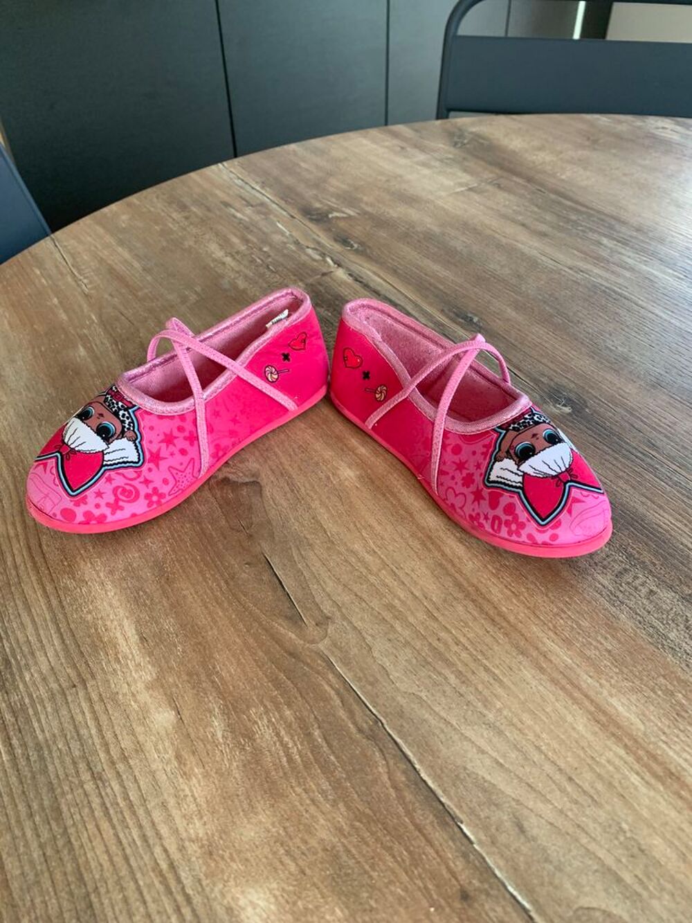 Pantoufles enfant fille &quot; Hey girl &quot; Chaussures enfants