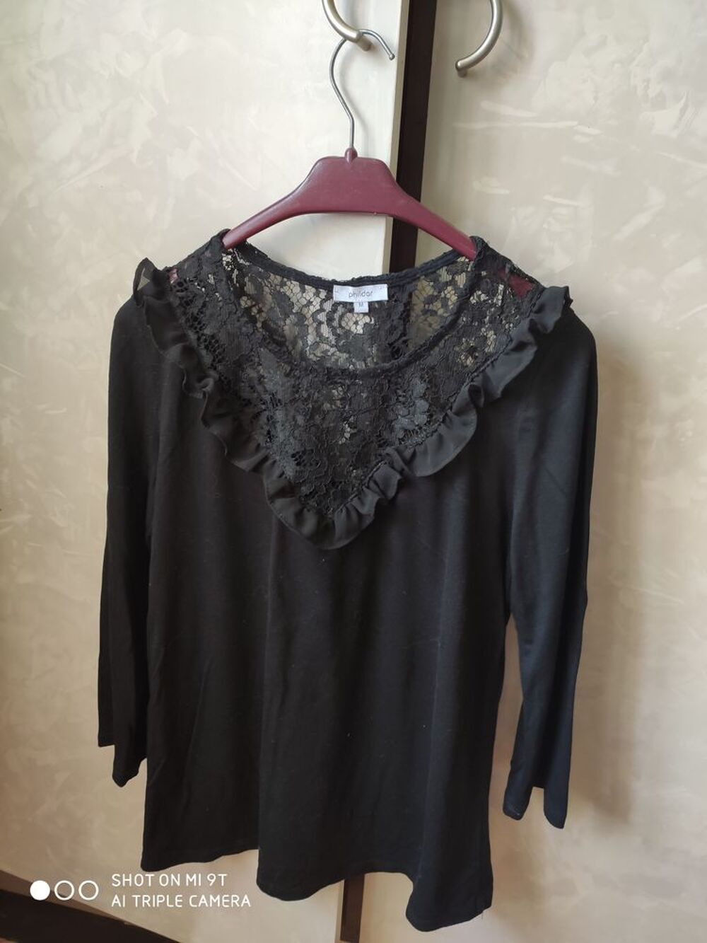 Tunique noir Vêtements