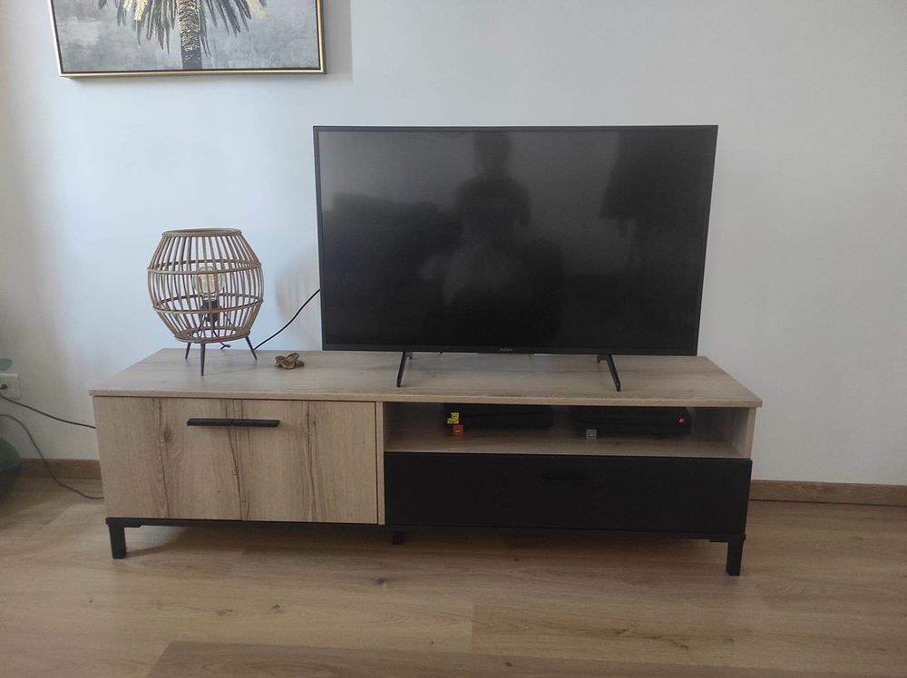 Meuble TV ch&ecirc;ne et bois Meubles