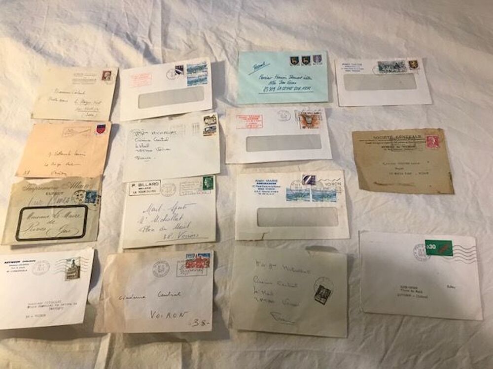  lettres de 1923 &agrave; 1977 
