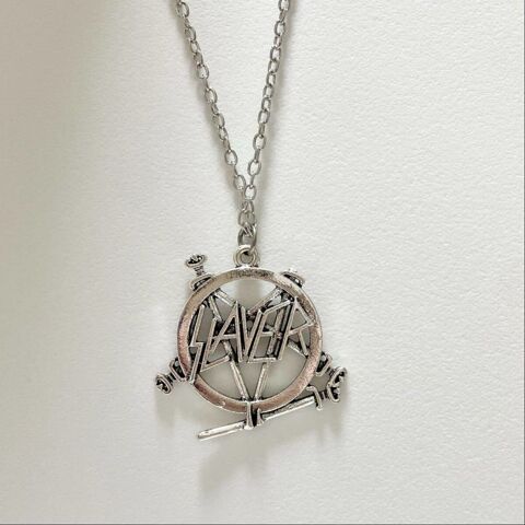 Slayer : Necklace / Pendentif Logo 30 Angers (49)
