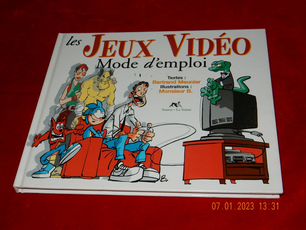 B.D. "Les jeux vid&eacute;o, mode d'emploi" Livres et BD