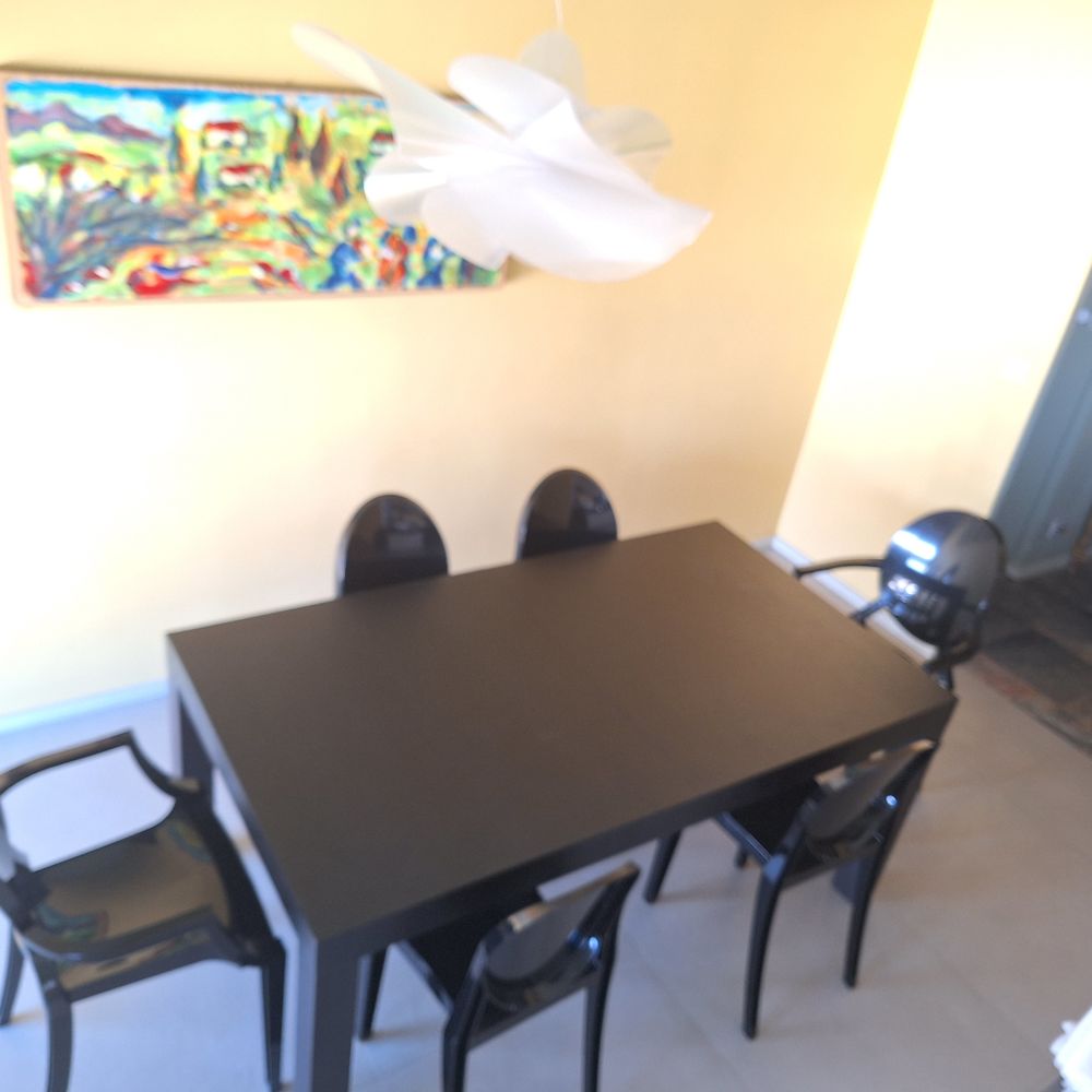 Table salle &agrave; manger HABITAT en ch&ecirc;ne de 1.71 m &agrave; 2.60m Meubles