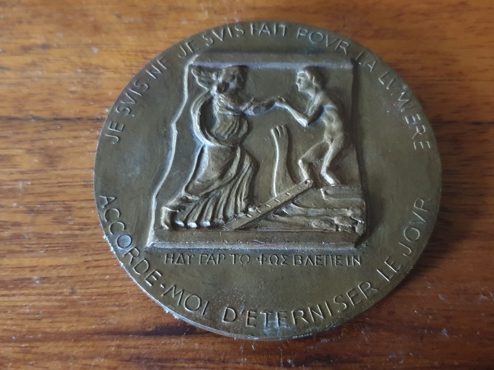 M&eacute;daille Charles Maurras 1868-1952
