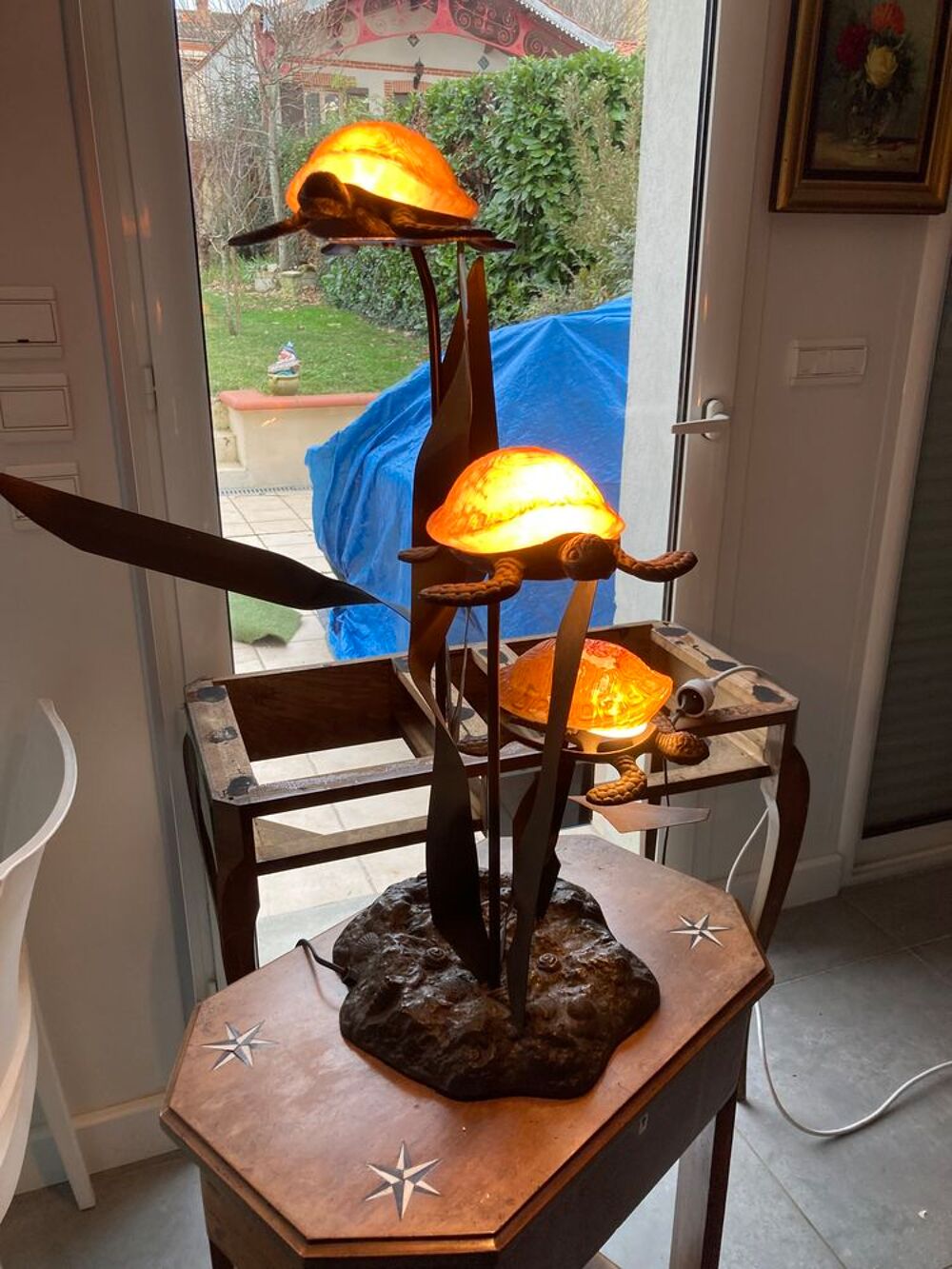 Tr&egrave;s belle lampe ArtDeco en excellent etat D�coration