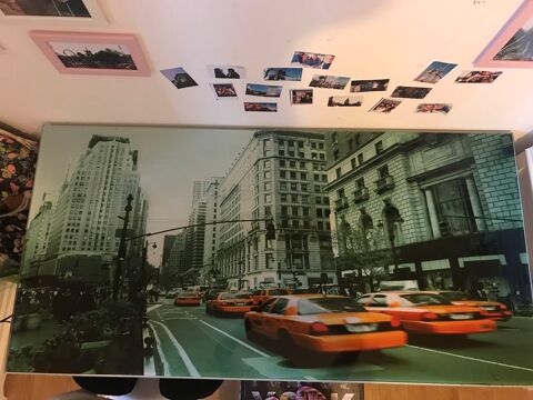 Bureau blanc avec plaque en verre New York 30 Esery (74)