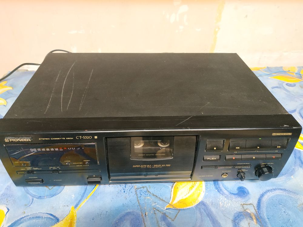 PIONEER CT-S320 Platine Lecteur / Enregistreur K7 - R&eacute;vis&eacute;e Audio et hifi