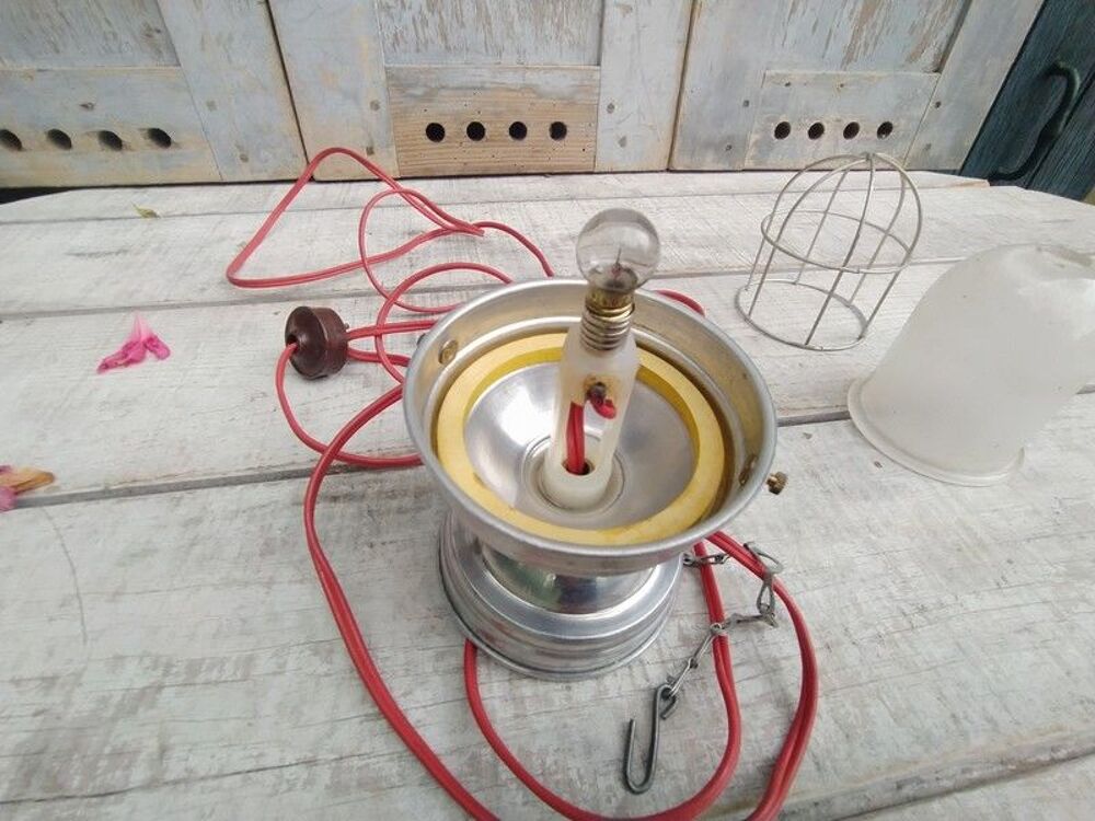 Lampe Publicitaire Piles Mazda Vintage Suspension Garage 