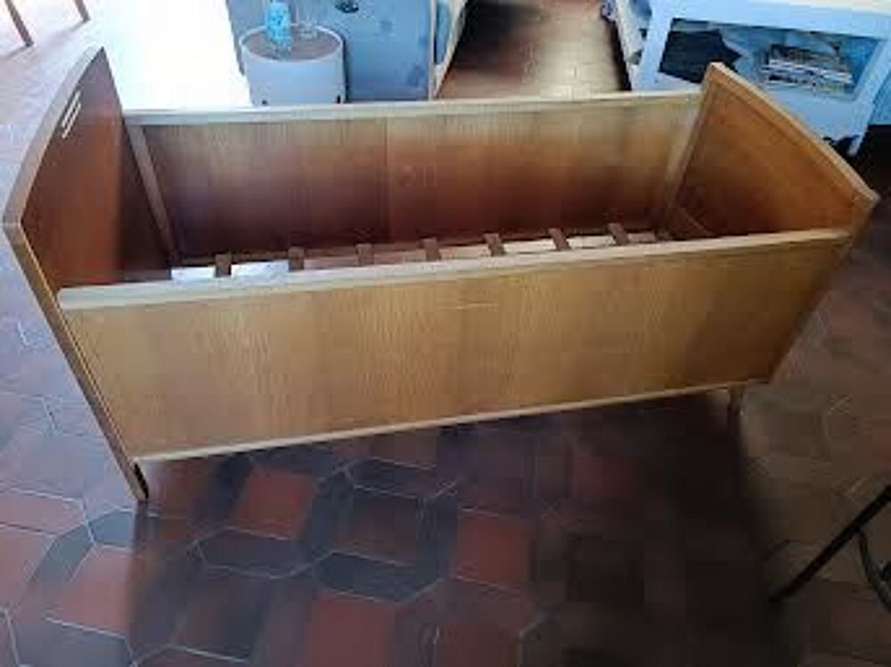 LIT B&Eacute;B&Eacute; BOIS VINTAGE Mobilier enfants