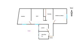  Appartement à vendre 3 pièces 60 m²