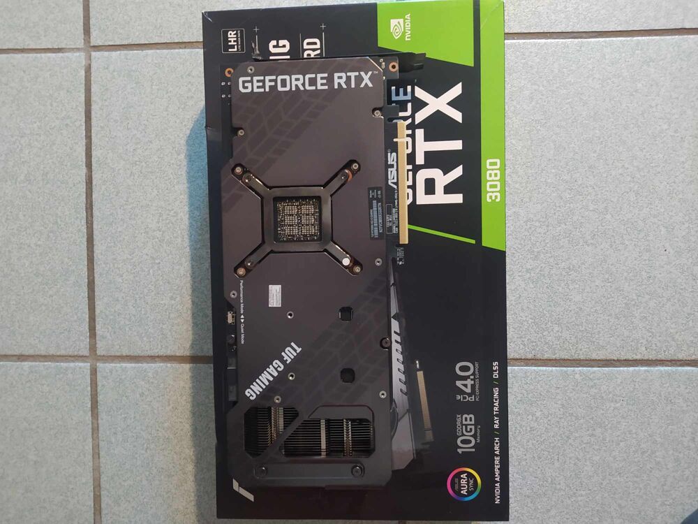 ASUS TUF GAMING NVIDIA GeForce RTX 3080 10G
Matériel informatique
