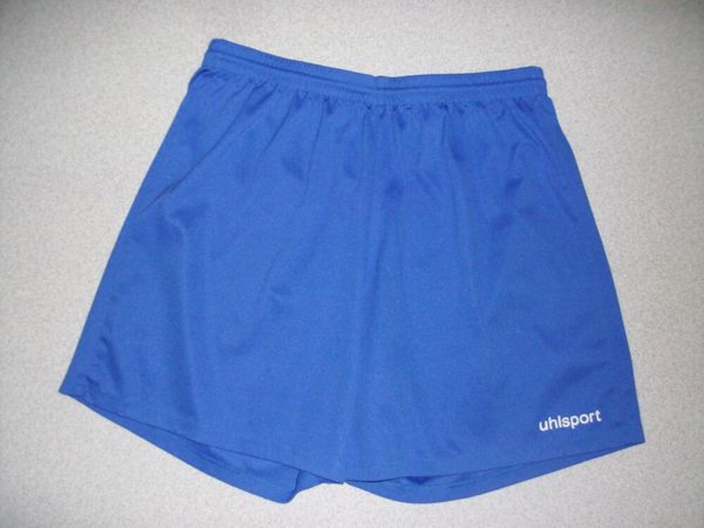 15 shorts bleu de foot marque uhlsport taille XL Sports