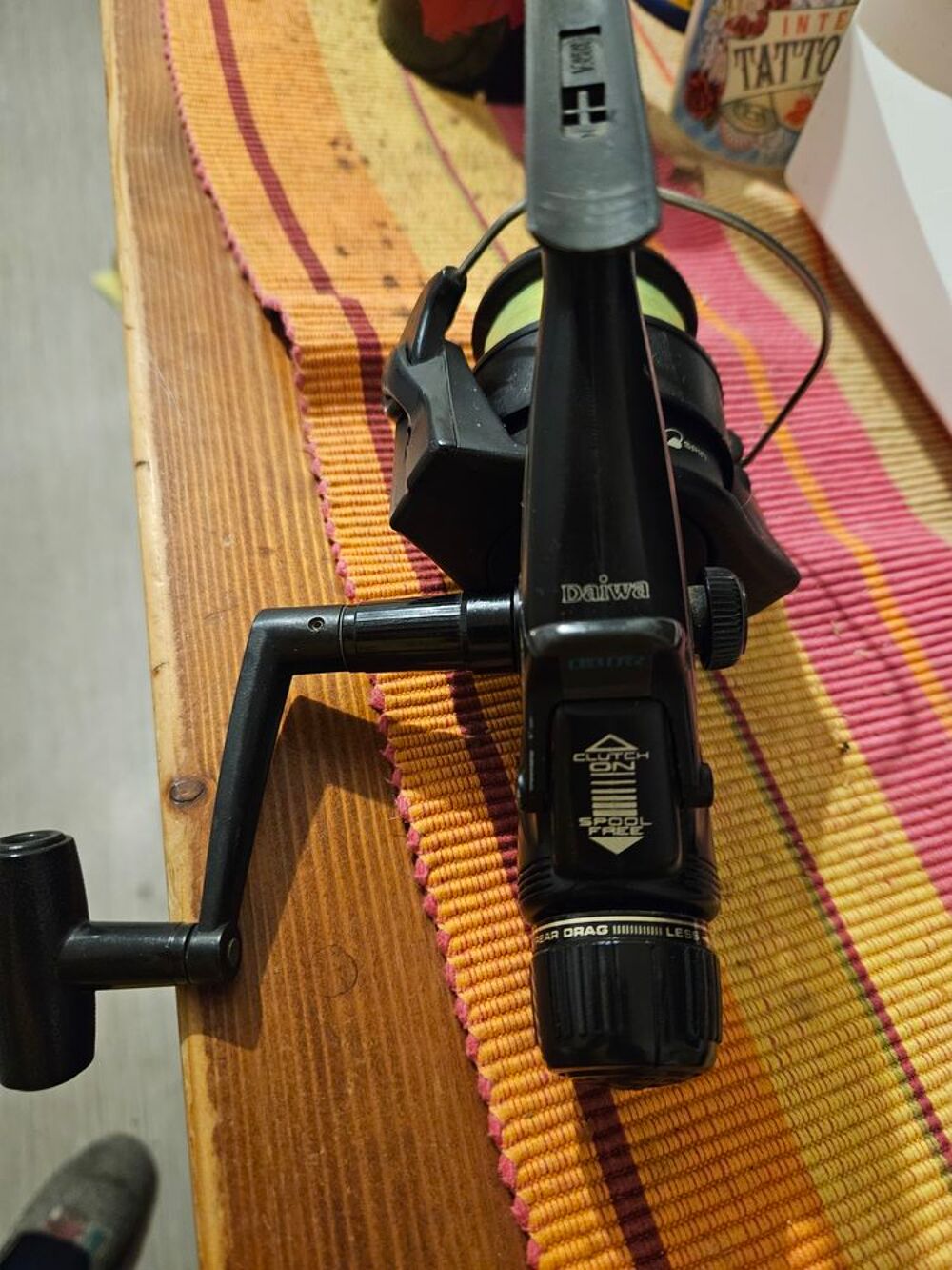 Moulinet daiwa 
Prix n&eacute;gociable Sports