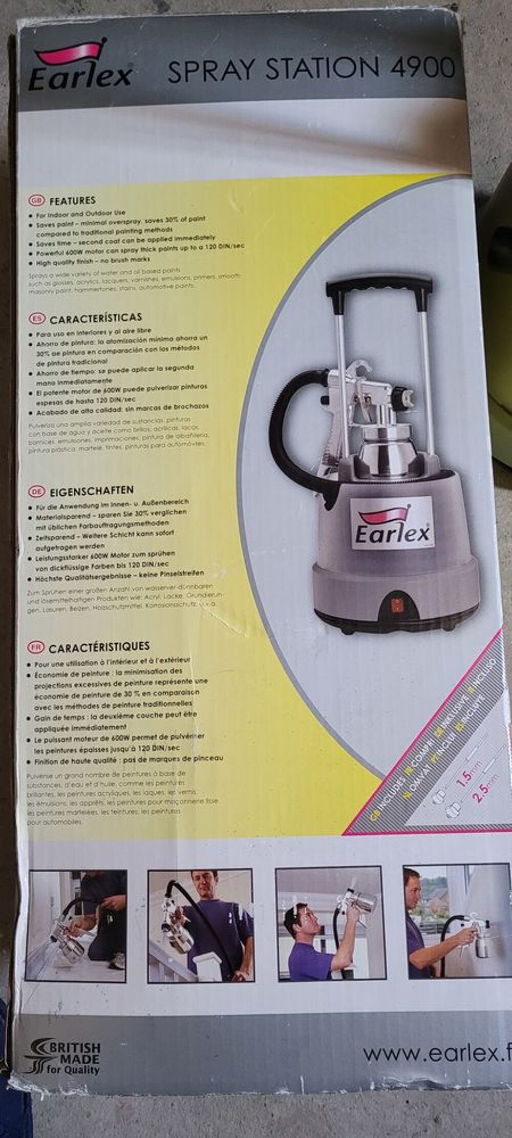 station peinture EARLEX Bricolage