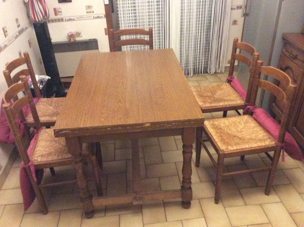 Meuble de cuisine+ Table de cuisine+ 6 chaises( brader) Meubles