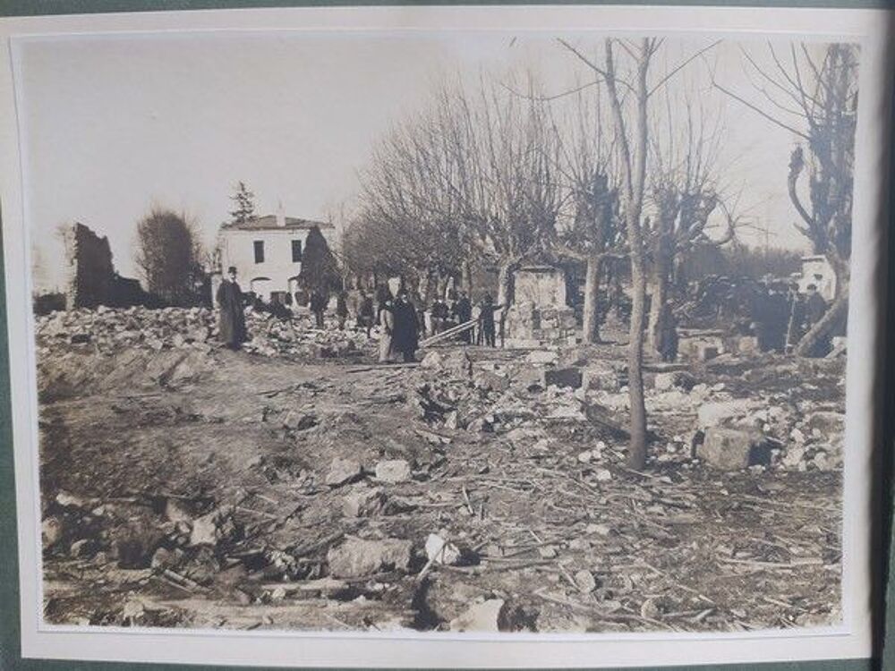 Photographies Anciennes Explosion de L'Usine Rollet 1915 
