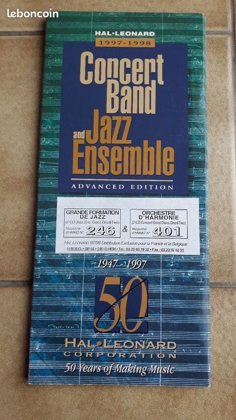 2 Lots de CD de Hal Lonard Concert Band and Jazz Ensemble
6 Bar-sur-Seine (10)