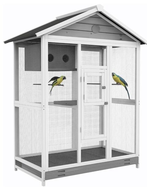 Grande cage voliere de balcon 160 64310 Saint-p�e-sur-nivelle