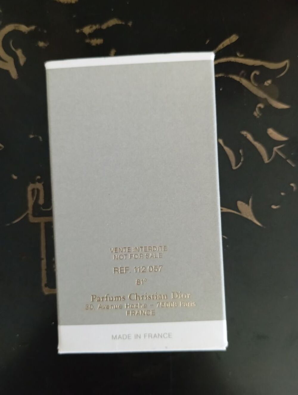 Miniature de parfum Miss Dior 2ml dans sa bo&icirc;te 