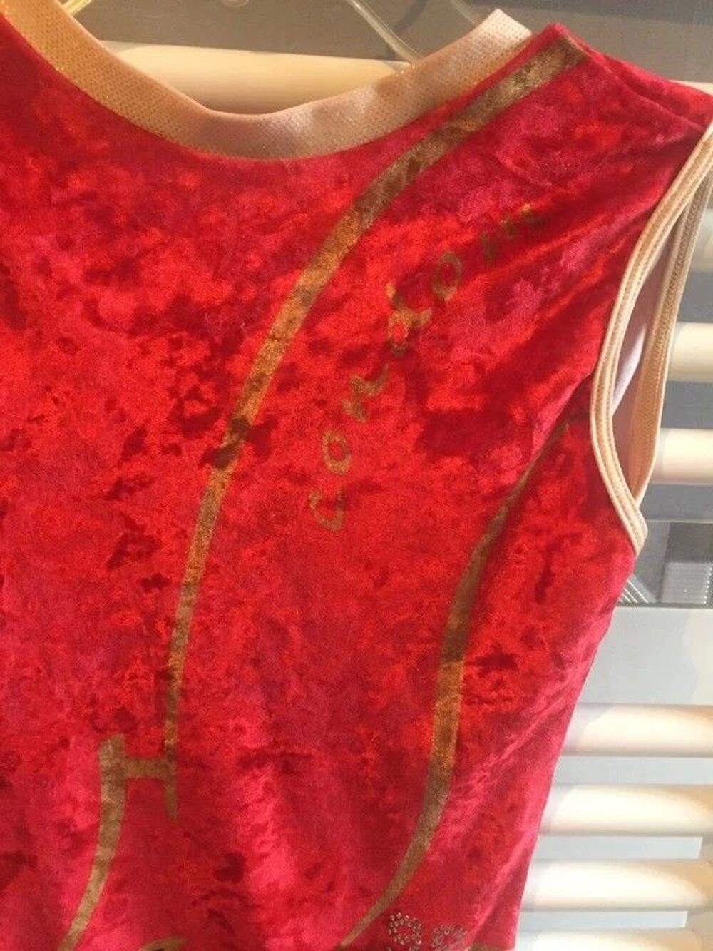 Justaucorps de gym en velours club Condom taille 12 ans en t Vêtements enfants
